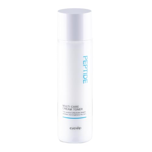 Eyenlip Crema y Tónico Multifuncional con Péptidos 200 ml: Tónico Hidratante 2 en 1 Crema Antienvejecimiento con Extractos de Mucina de Yame, enriquecida con 4 6,7 oz (paquete D