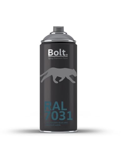 Spray Bolt Premium Acrílico Brillante Ral 400 Ml (RAL 7031 Gris azulado)