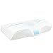 Produktbild Maxee Memory Foam Kissen (33cm*60cm), Ergonomisches Nackenkissen, Kissen für Nackenschmerzen, Schlafkissen für Seitenschläfer und Rückenschläfer, Doppelter Kissenbezug