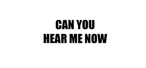 PressFans - CAN You Hear ME Now Decal Car Laptop Wall Sticker