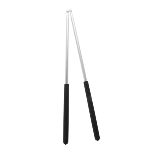 Par de baquetas de aleación de aluminio para batería miniatura 1
