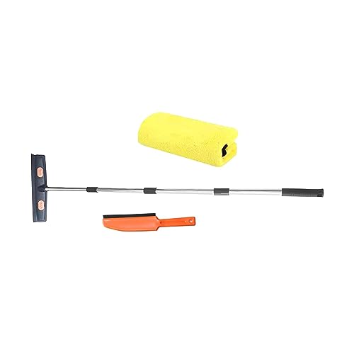 DeeRace ペットの毛取りほうきペットの毛取りほうき伸縮ハンドル子犬子猫用品耐久性のある再利用可能な犬猫の毛のカーペット熊手カーペット用, ハンドブラシタオル付き