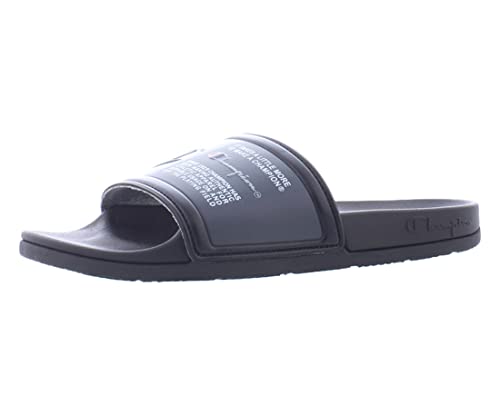 Champion Baby Boy's CS Squish (Toddler) Black/Concrete/Scarlet 4 Toddler M