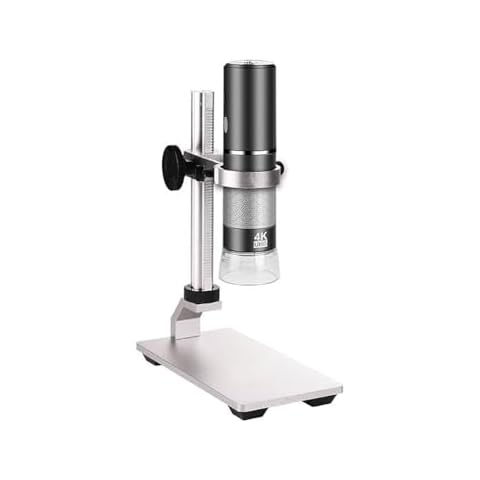 Bysameyee 4K Digital Microscope with Upgraded Metal Stand Cover