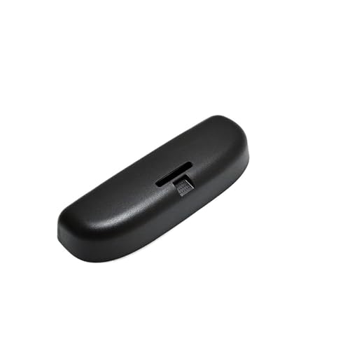 AGHXYUER Soporte for gafas de sol de estilo de coche Compatible con VW Tiguan MK2 2017-2021 Passat B8 Touran 2016-2021 Caja de almacenamiento for gafas de sol (negro)(Black)