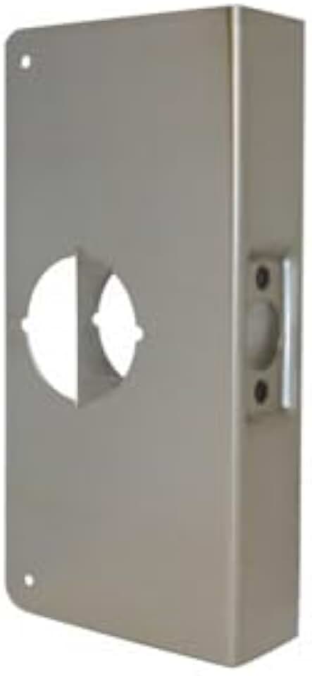 Don-Jo 1-CW S Satin Stainless Steel Wrap-Around Plate