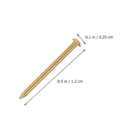 Head Copper Nails 2030pcs para fabricación de muebles y manualidades pequeñas miniatura 2