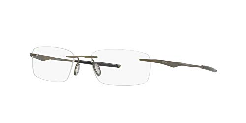 Image of Oakley Men Clear Lens Rectangle Frames - 0OX5118