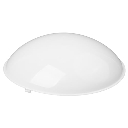 Image of Round Ceiling Light Cover Sturdy Lampshade for Easy Installation Elegant Light Fixture Shade for Bedroom Living and Study