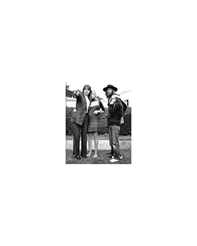Paul & Linda McCartney avec John Lennon et Yoko Ono The Beatles 20,3 x 25,4 cm (DA-576) - Les Beatles, Paul McCartney, John Lennon, RIngo Starr, George Harrison Paul & Linda McCartney avec John Lennon et Yoko Ono The Beatles 20,3 x 25,4 cm (DA-576)