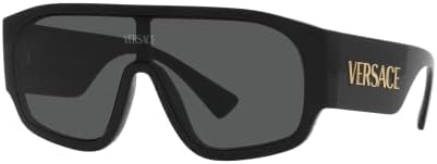 Versace Woman Sunglasses Black Frame, Dark Grey Lenses, 0MM - Image 4