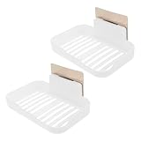 Cabilock 2stücke Starker Klebepad Seifenhalter Aus Wasserfestem Pp Für Wohnmobil Badezimmer...