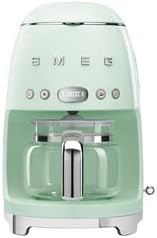 Miniatura 2 de Smeg Cafetera de goteo retro de los años 50 con jarra de vidrio extra (verde pastel)