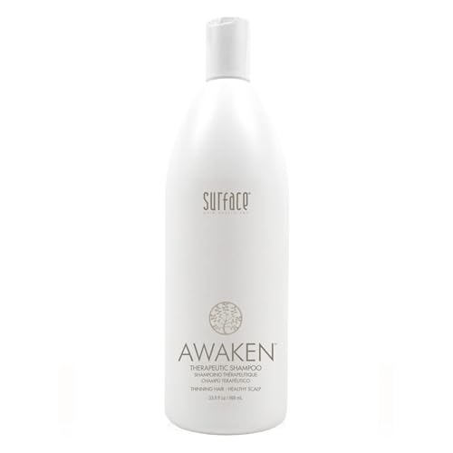SURFACE Hair - Awaken Therapeutic Shampoo Natural Ingredients for Thinning Hair and a Healthy Scalp -33.8 fl oz