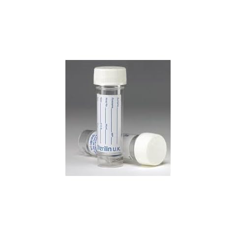 Sterilin Specimen Bottle 30ml x 50 - with printed label 128B/FS Cover