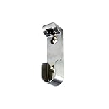 Photo Gallery mobila rs01769 - supporti laterali per tubo ovale, zama cromata, 2 pezzi Photo Gallery mobila rs01769 - supporti laterali per tubo ovale, zama cromata, 2 pezzi