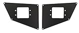 Go Rhino BR20 Light Plates - 3x3 Flush Mount | Mild Steel, Textured Black | 281731T |...