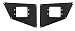 Go Rhino 281731T Textured Black Powder Coat Finish Rear Light Plate (BR20)
