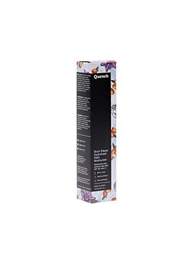 Image of Quench Birch Please Hydro Fresh Daily Moisturizer with SPF 40+ PA+++ | 2-in-1 Moisturizer & Sunscreen| Hydrates & Protects Skin with Birch Juice & Sea Buckthorn| Made in Korea, 15ml