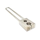 Interstate Pneumatics H1 Straight Hammer Vise Crimper - 2 Dies for 3/16 inch and 1/4 inch Hose