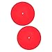 VICASKY 2pcs Vinyl Record Mat Turntable Platter Mat Cork Turntable Mats Vinyl Record Pad Rubber Pad Disc Mat Vinyl Record Accessories Silicone Mat Household Non-Slip Mat Silica Gel