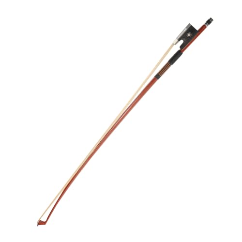 HEMOTON Practice Violin Bow with Horsehair Solid Wood Construction for School Bands