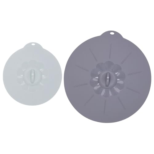 Quid Ozon Set 2 Tapas De Silicona 32cm, 22cm Otros Plasticos Libre De Bpa