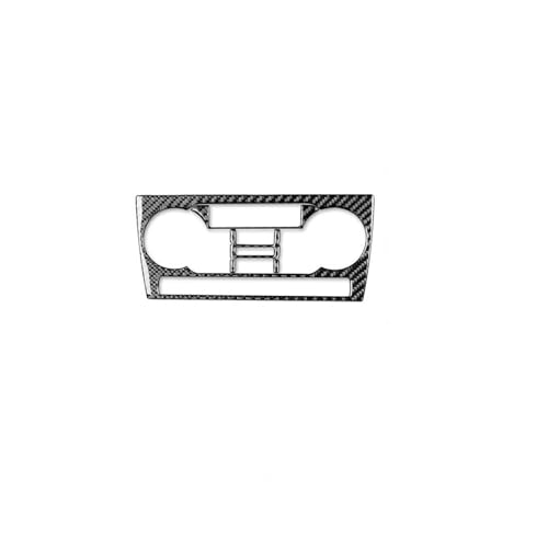 Couverture panneau feux de secours en vraie fibre de carbone pour Audi A3 S3 8P 2006-2007