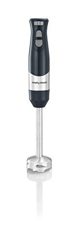 Morphy Richards Mixeur plongeant Total Control - Gris - 600 W - 5 vitesses - Plastique et acier inoxydable - 402060