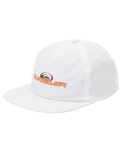 Quiksilver Style Plye - Gorra con Ajuste Posterior a Presión - Hombre - Blanco.