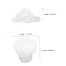 HAKIDZEL Static Working Cap with Breathable Mesh Design for Electronics Food Pharmaceutical Industry Comfortable Protective Hair Cover for Workshop Use White