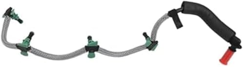 Tubo de retorno de combustible HDI evita fugas en inyectores de Peugeot 207 208 308 y Citroen C3 C4 5