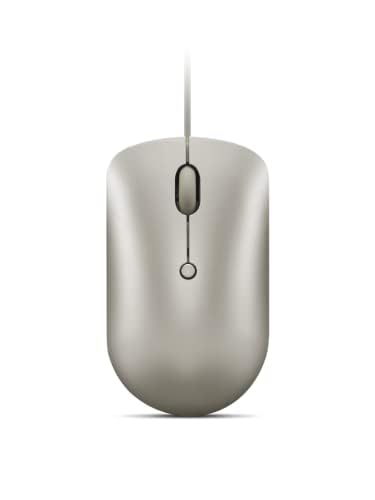 Image of Lenovo 540 USB-C Compact Wired Mouse (Sand), GY51D20879
