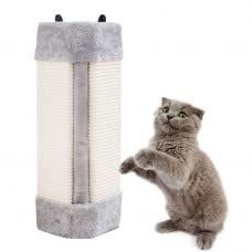 Kiki N Pooch Corner Sisal Wall Scratcher Cats Hanging Cat Scratching Post Board
