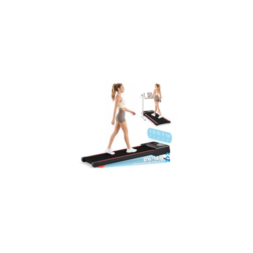 Image of Walking Pad Treadmill with Auto Incline 12%-12Level, Quiet BLDC EvoDrive