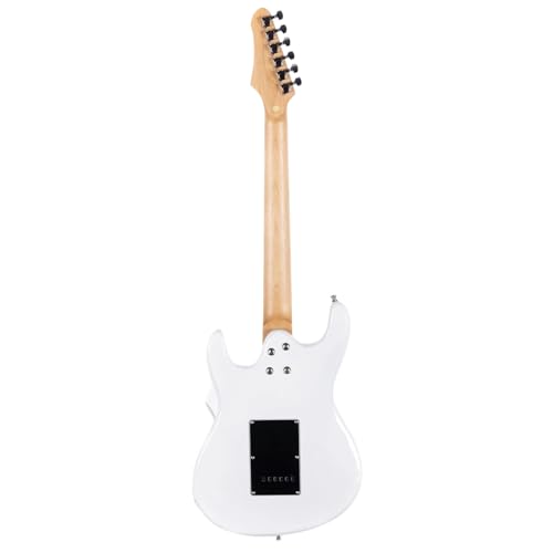 Guitare électrique adulte droite SSH avec corps solide en érable - 2