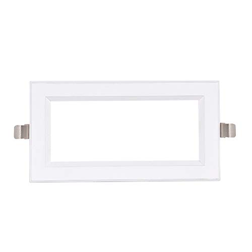 BRILLRAYDO 12W Rectangle LED Panel Lamp Ceiling Light PMMA Board