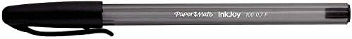 Paper Mate InkJoy 100ST Ballpoint Pens | Fine Point (0.7mm) | Assorted Classic Colours | 5 Count