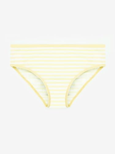 Image of CHARM N CHERISH Girls Multicolor Polka Dot & Stripes All Over Printed Brief, Cotton Panties for Girls, Pack of 7