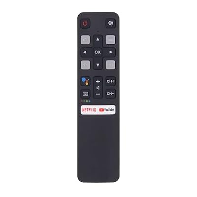 TCL TV Remote Control Replacement RC802V FNR1 for TCL Android Remote 4K Smart TV 50S434 55S434 75S434 40S330 70S430 32S334 55S435 50S435 43S434 32S6500A [NO Voice Function]