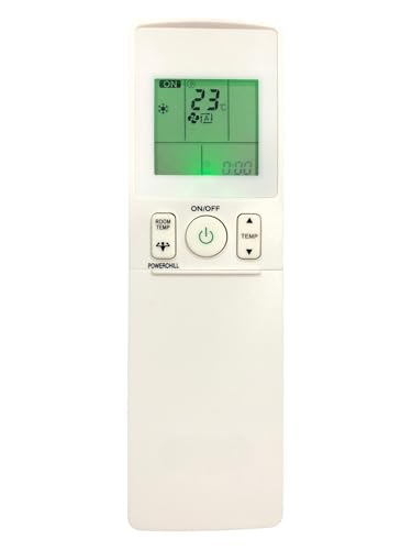 Image of Upix AC Remote No.169A (with Backlight), Compatible /Replacement for Daikin AC Remote Control (Exactly Same Remote Will Only Work)