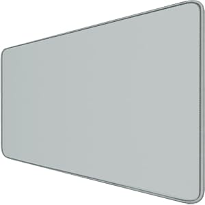 Alfombrilla de mouse grande para juegos con bordes cosidos, base de goma natural antideslizante duradera, alfombrilla de teclado de computadora impermeable para profesionales de deportes electrónicos,