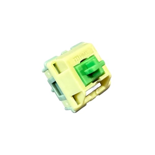 Image of Zkeebs HMX Linear 5-Pin MX Mechanical Keyboard Switches for Custom Mechanical Keyboards (HMX Serene Green, 110 Switches)