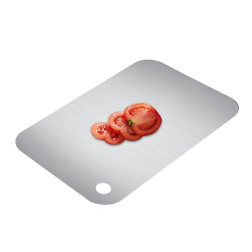 tabla de cortar de viaje, tabla de cortar de titanio, Tabla de cortar de cocina de doble cara, Estera de corte de cocina de calidad alimentaria, bandeja portátil para servir tabla de cortar para carne