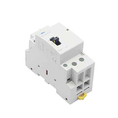 Contacteur modulaire 63A 2P 230V Din Rail avec commande manuelle interrupteur MC H8-63M - 5