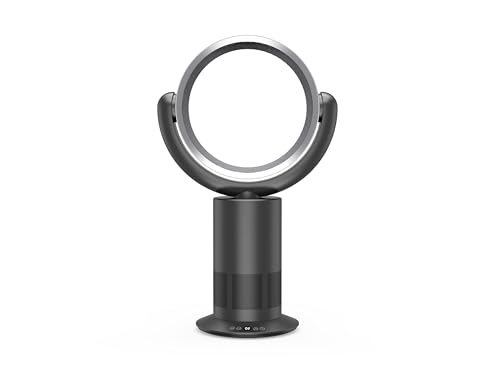 29 inch Bladeless Tower Fan, 9H Timer 10 Speeds with Remote Contr...