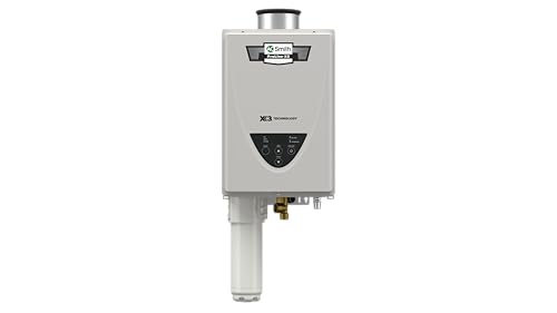 A. O. Smith Tankless Water Heater Gas - On Demand Hot Water - Indoor - 8 GPM - Non-Condensing Natural Gas with X3 Scale Prevention Technology - 190,000 BTU ProLine XE Concentric Vent - ATI-310CX3