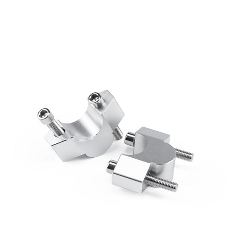Rehausseurs de guidon réglables X-ADV 350 argent pour ajuster la hauteur moto