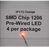 IP173 4 Orange 3v SMD 1206 Chips
