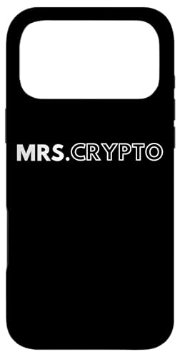 Mrs. Crypto Matching Cryptocurrency Blockchain Husband Wife �X�}�z�P�[�X iPhone 17 Pro Max �p
